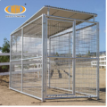 6x10 metal outdoor house dog kennels and run